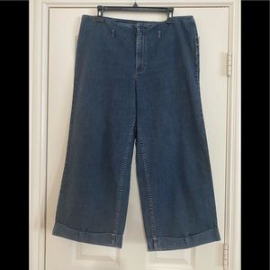 Y2K Vintage Calvin Klein Jeans 👖 High Rise Cropped Denim Women’s Sz 14